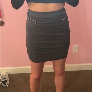 Gray Joe B skirt